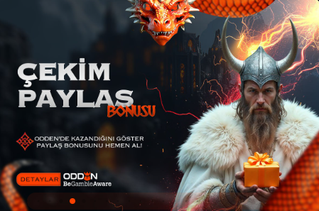 Odden Çekim Paylaş Bonusu – Freespin Kazan ve Hemen Oyna