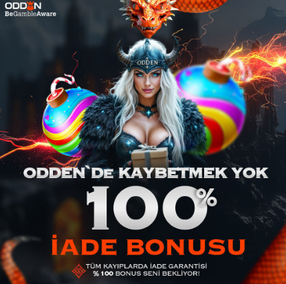 Odden %100 Kayıp İade Bonusu – Anında Geri Ödeme